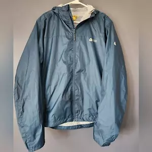 Sierra Designs Microlight Rain XL teal rain or wind jacket, great condition - Picture 1 of 8
