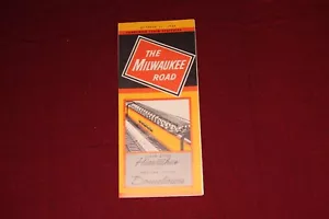 Milwaukee Road Railroad Time Table, 1968 - Picture 1 of 2