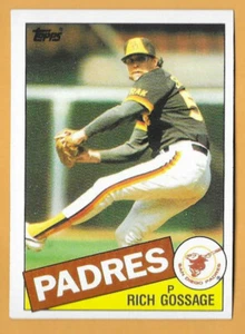 RICH GOSSAGE SAN DIEGO PADRES #90 - TOPPS NM-MT 1985 - Picture 1 of 2