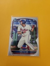 HAO YU LEE 1st 2023 Bowman Chrome Prospects PHILADELPHIA PHILLIES Rookie Card RC