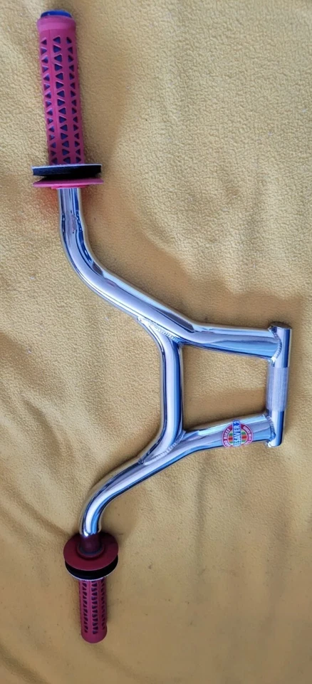 Haro Dave Mirra 救生员 救生员 2 未切割 车把 平地 bmx 铬 罕见 — 第 1/4 张图片