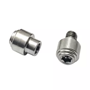 2* Titanium Alloy Thumb Stud Screws for Cold Steel Recon1/ Voyager Folding Knife - Foto 1 di 7