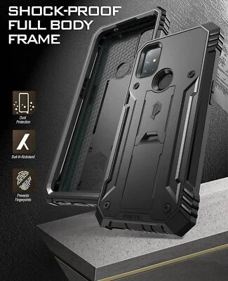 For OnePlus Nord N10 5G Case Poetic Rugged Shockproof Protective Cover Black - Image 1 of 4