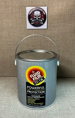 Fluid Film Black Undercoat  Corrosion Penetrant & Lubricates USA Made - Image 1 of 4