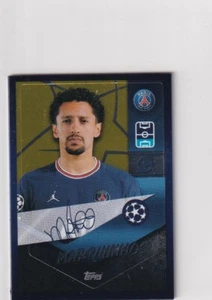 Topps Ligue des Champions Sticker CL 21/22 Numéro 91 Marquinhos Captain - Picture 1 of 1