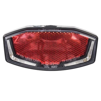 LED Batterie Fahrrad Rücklicht Spanninga Lineo XB 80/50mm Gepäckträgermontage