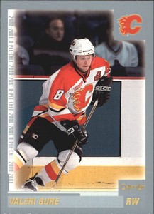 2000-01 O-Pee-Chee Calgary Flames Hockey Card #96 Valeri Bure
