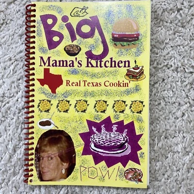 Big Mama's Kitchen Real Texas Cookin Signed by Jack, Chris & Jacqueline McGinty - Image 1 of 4