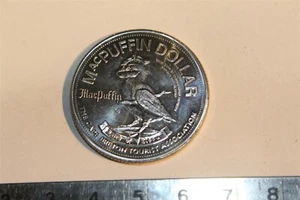 CANADÁ MACUFFIN DÓLAR GUARDACOSTAS 1990 $1 FICHA/MEDALLA C/N - Imagen 1 de 2