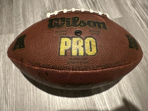 Wilson NFL PRO Official Size Composite Tackified Football AFC NFC Ball Football Cover