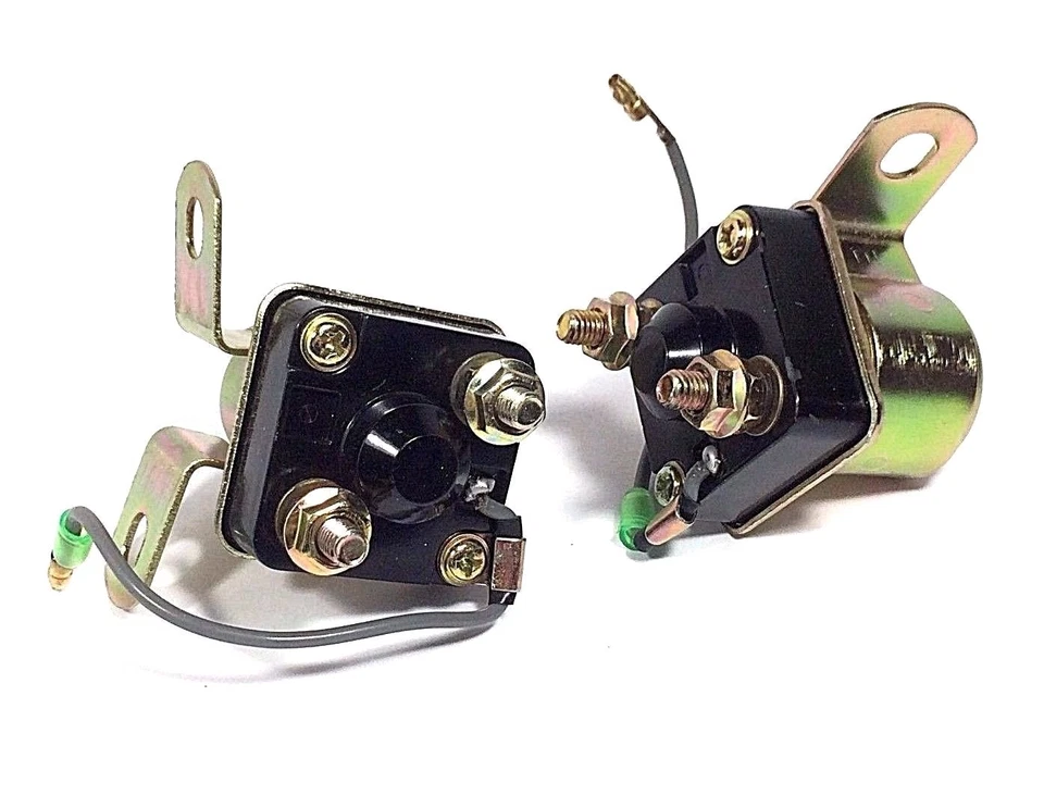 2 RELÉS SOLENOIDE DE ARREGQUE POLARIS BIG BOSS 300 ATV 1995 1996 1997 1998 1999 Foto 1 de 1