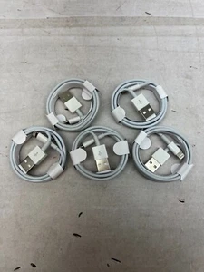 3ft Cable Charger For iPhone USB White Pack Of 5 AM17 - Picture 1 of 2