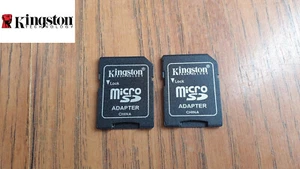 2 MicroSD To SD Adapter Converter Kingston 2GB And Higher SDHC SDXC * - Picture 1 of 3