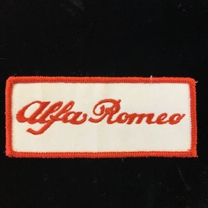 Alpha Romero Embroidered Emblem Patches - Picture 1 of 3