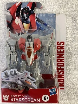 STARSCREAM Transformers Authentics Bravo 5" Action Figure Hasbro 2018 New - Image 1 of 4