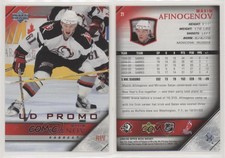 2005-06 Upper Deck UD Promo Maxim Afinogenov #21
