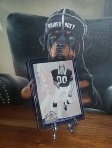 Jim Otto Ted Williams CC Roger Staubach's NFL Football Oakland Raiders Card