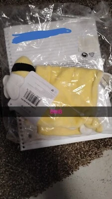 Burts Bees Lovey Bumble Bee Manta de Seguridad para Bebé Amarillo Lovie Algodón Orgánico Foto 1 de 2