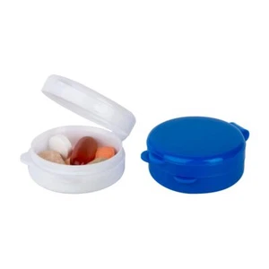EZY DOSE Daily Round Pocket Pharmacy, Portable On-The-Go, Pill Box, Organizer... - Picture 1 of 6