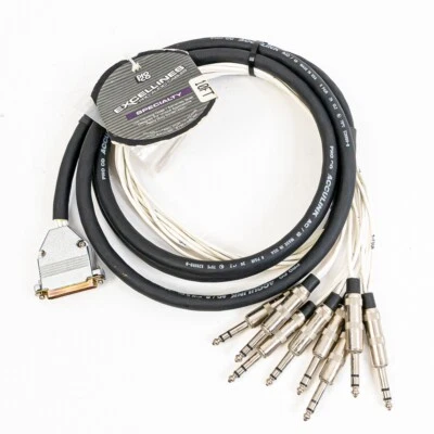 Pro Co 8-channel DB25 to 1/4-inch TRS Male Audio Snake - 10 foot - Image 1 of 4