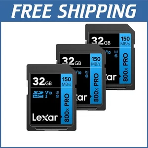 High-Speed 32GB 800x SD Cards - Perfect for 4K Video & Photography Needs - Photo 1 sur 9