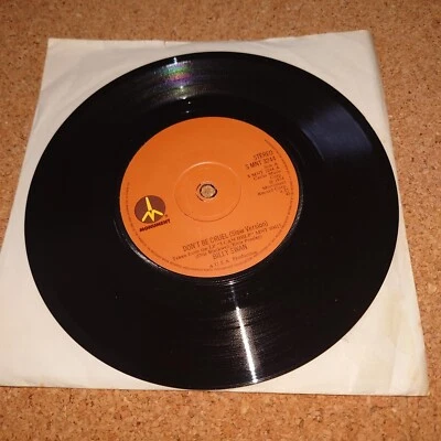 Billy Swan Don't Be Cruel/Post Mortem Sickness Vinyl 45 Single UNPLAYED FROM NEW - Image 1 of 2