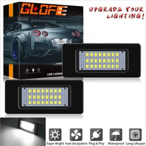 Error Free LED License Plate Light Lamps Bulbs For Audi A1 A5 A6 A7 VW Passat - Picture 1 of 9