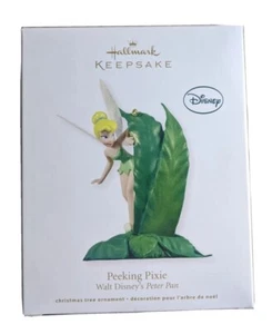 Hallmark Ornament Disney Peeking Pixie Peter Pan datiert 2012 Jan23 - Bild 1 von 8