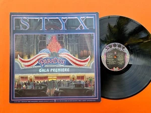Styx Paradise Theatre LP VINYL 1981, Gatefold. Art Rock Prog Rock, ETCHED NM Wax - Picture 1 of 10