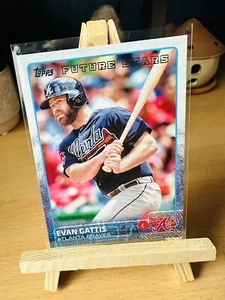 EVAN GATTIS ATLANTA BRAVES 2015 TOPPS SEASON ONE BASEBALL CARD FUTURE STARS #58 - Picture 1 of 3