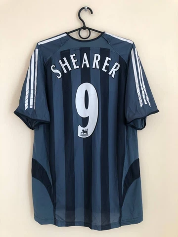 NEWCASTLE UNITED 2005 2006 AWAY FOOTBALL SHIRT SHEARER SOCCER ADIDAS 110148 sz M Cover