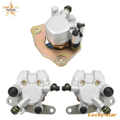 Pinzas de freno delanteras y traseras ATV con pastillas para Suzuki Vinson 500 2002-2007 Foto 1 de 4