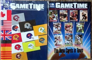 WORLD LEAGUE GAME TIME - Official Mag American Football - 2 Ausgaben - 1991 - Bild 1 von 3