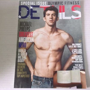 Details Magazine Michael Phelps Training Secrets August 2012 051917nonrh - Picture 1 of 1