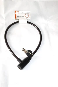 CABLE CANDADO BICICLETA BICICLETA RESISTENTE CON 2 LLAVES 65CM LARGO - Imagen 1 de 7