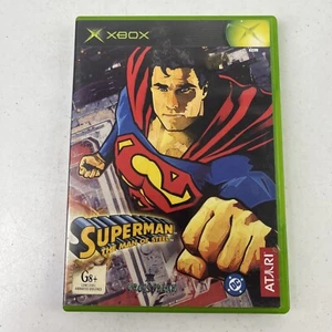 Superman The Man Of Steel Xbox Original Complete + Manual - Picture 1 of 6