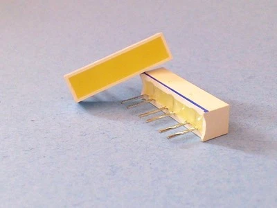 5 Pcs LED Light Yellow 6 Pin Socket Narrow Mount Sealed Array Led For Board ROHM - Image 1 of 4