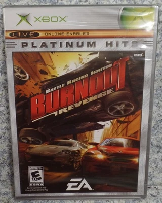 Video Game XBOX Burnout Revenge Battle Racing Ignited PLATINUM HITS #3 NEW - Image 1 of 4