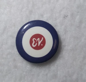 Pearl Jam Eddie Vedder Target Button 1 Inch Diameter - Picture 1 of 3