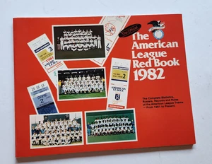Libro rosso American League 1982 - Foto 1 di 7