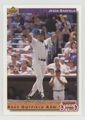 1992 Upper Deck Jesse Barfield #644 - Image 1 of 2