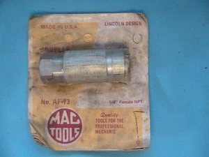 1 NUEVO CUERPO ACOPLADOR HERRAMIENTA MAC 1/4" FNPT #AF-73 - Imagen 1 de 2