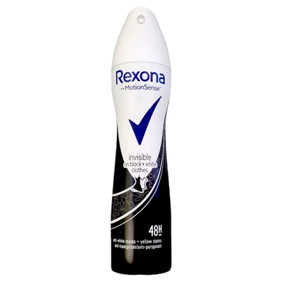 Rexona Invisible Pure Antiperspirant. Invisible protection for black clothing. - Image 1 of 4