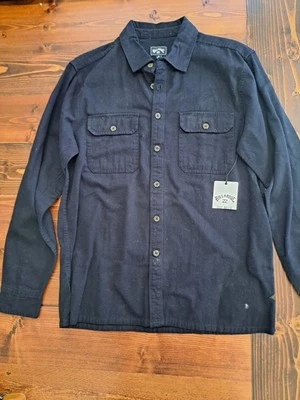 NEW Billabong Offshore 100% Cotton Flannel Shirt Men's Button Up Long Sleeve - M - Image 1 of 3