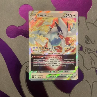 Lugia VSTAR 139/195 Swsh12: Sword & Shield - Silver Tempest Holo - Image 1 of 2