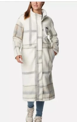 全新无标签 Columbia 女式全景长夹克 XS 码零售 $110 — 第 1/4 张图片