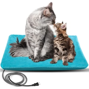Outdoor Pet Heating Pad for Cats Outside, Cat Heating Pad Outdoor Winter Wate... - Picture 1 of 9