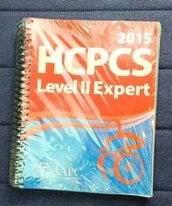 2015 HCPCS Level II Expert Spiral Bound Book Coding Guide - Picture 1 of 7