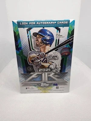 Topps Fire 2021 Baseball Trading Card Blaster Box (46 Cards) - Image 1 of 3
