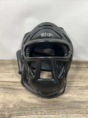 Equipo de cabeza M con protector facial para boxeo/MMA, karate, taekwondo, ENVÍO RÁPIDO Foto 1 de 4